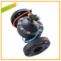 Plastic Black 2 Way 2 Position Valve with Ball Valve